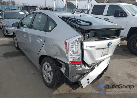 2011 Toyota Prius Two from USA, damaged, VIN JTDKN3DU5B5321238